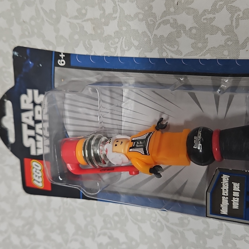 2010 Lego Star Wars Luke Skywalker & C-3PO Ball Point Pen Lot - Picture 4 of 8
